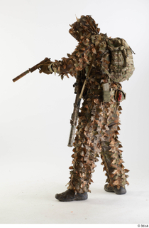 Frankie Perry in Ghillie Shooting from Pistol shooting standing whole…